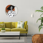 CLASSIC COOL DOTS Decoración de Pared Redonda