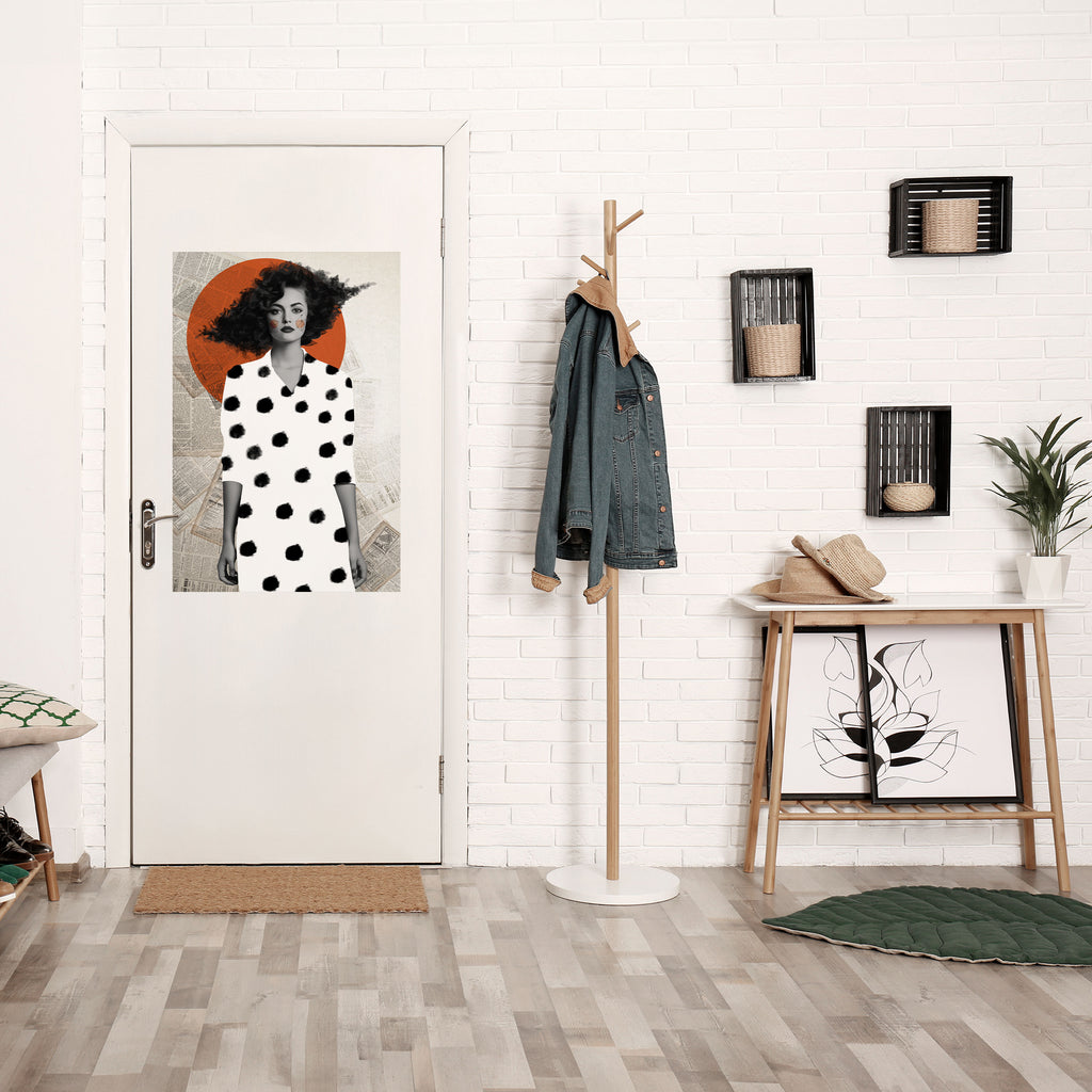 CLASSIC COOL DOTS Peel and Stick Vertical Poster