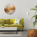 MOLTEN MELODIES Decoración de Pared Redonda