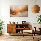 MOLTEN MELODIES Peel and Stick Horizontal Poster