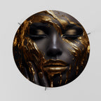 GOLDEN GODDESS Mesa de Centro Ø69