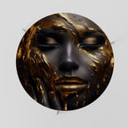 GOLDEN GODDESS Mesa de Centro Ø69