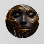 GOLDEN GODDESS Mesa de Centro Ø69