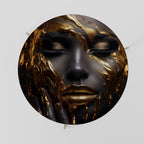 GOLDEN GODDESS Mesa de Centro Ø69