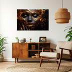 GOLDEN GODDESS Peel and Stick Horizontal Poster
