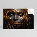 GOLDEN GODDESS Póster adhesivo horizontal