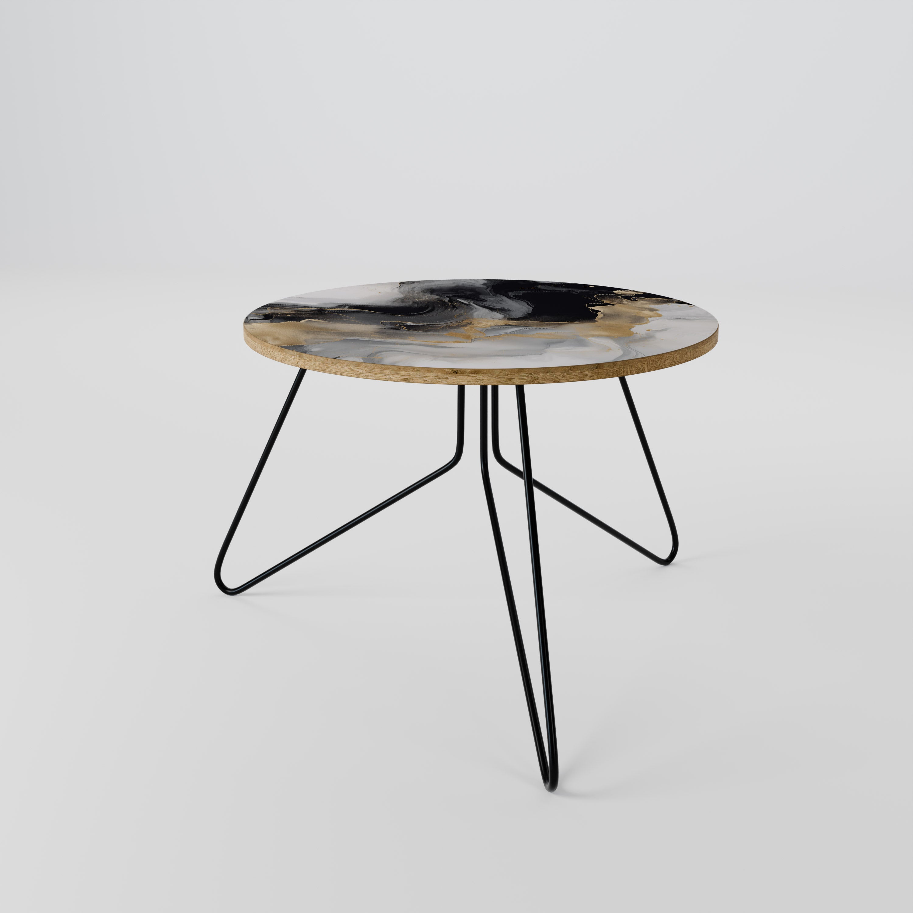 BLACK AND WHITE CONFLUENCE Coffee Table