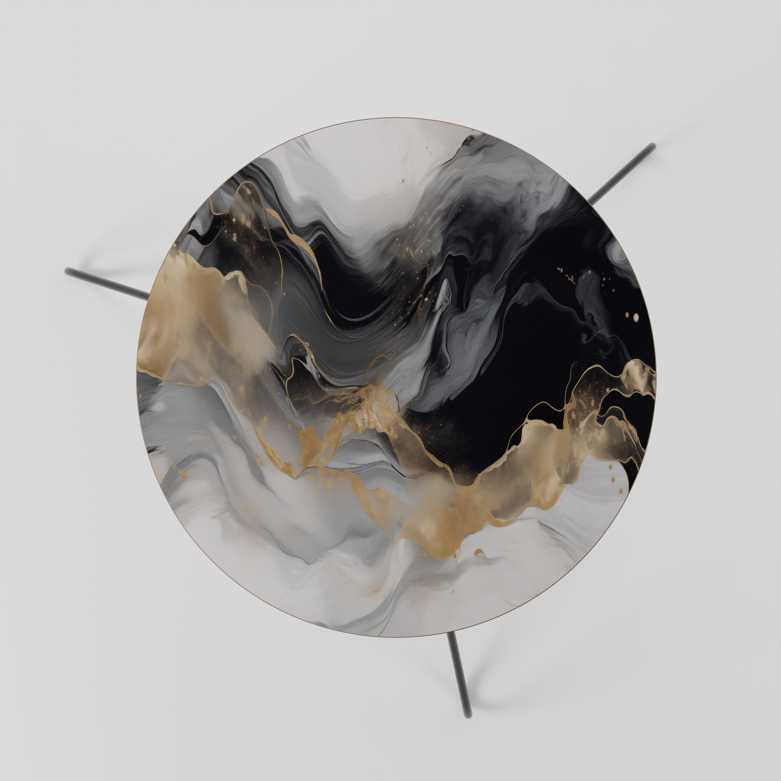 BLACK AND WHITE CONFLUENCE Coffee Table 60