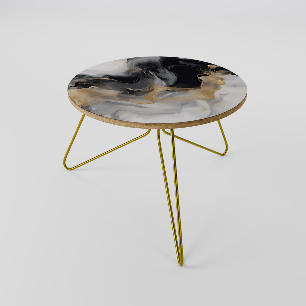 BLACK AND WHITE CONFLUENCE Coffee Table