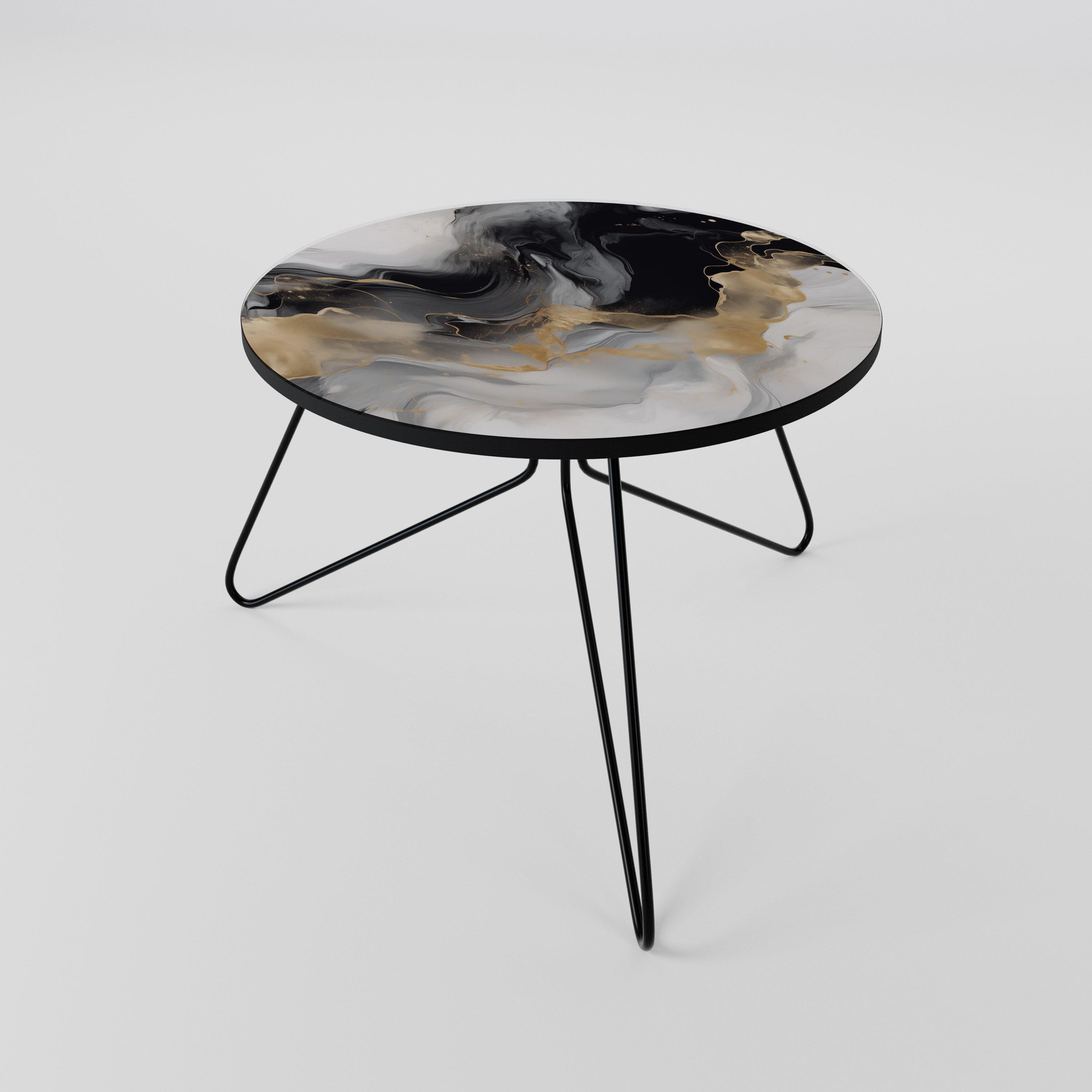 BLACK AND WHITE CONFLUENCE Coffee Table 60