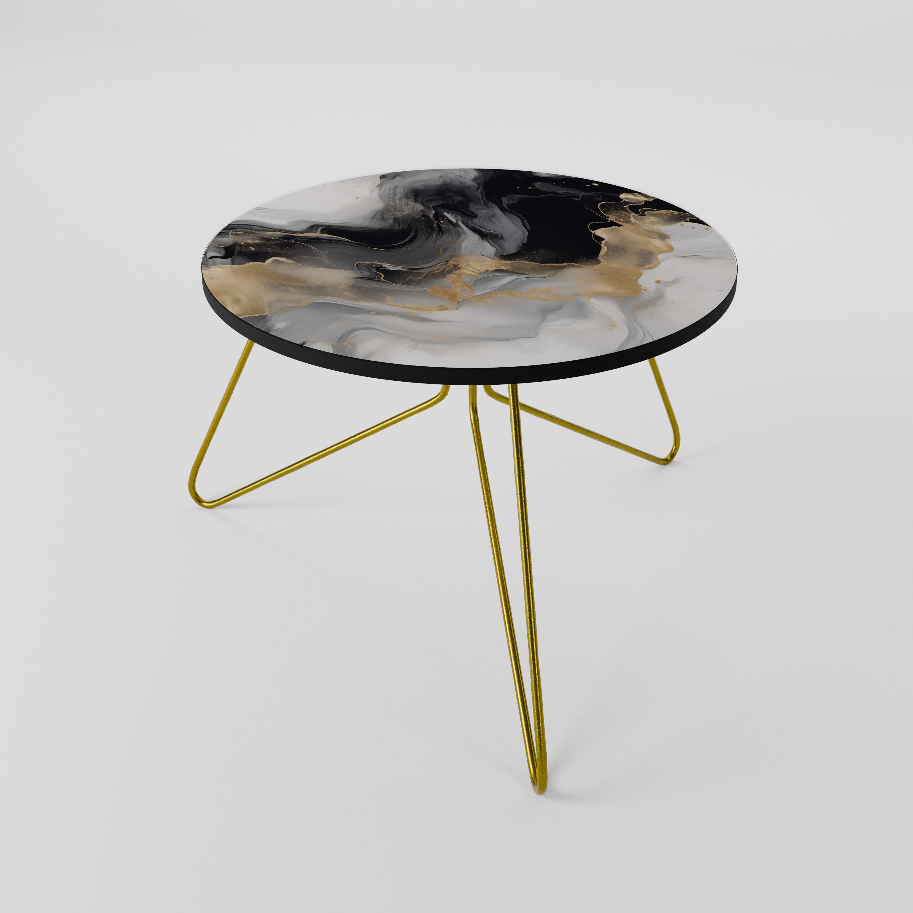 BLACK AND WHITE CONFLUENCE Coffee Table 60