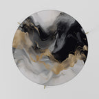 BLACK AND WHITE CONFLUENCE Mesa de Centro Ø69