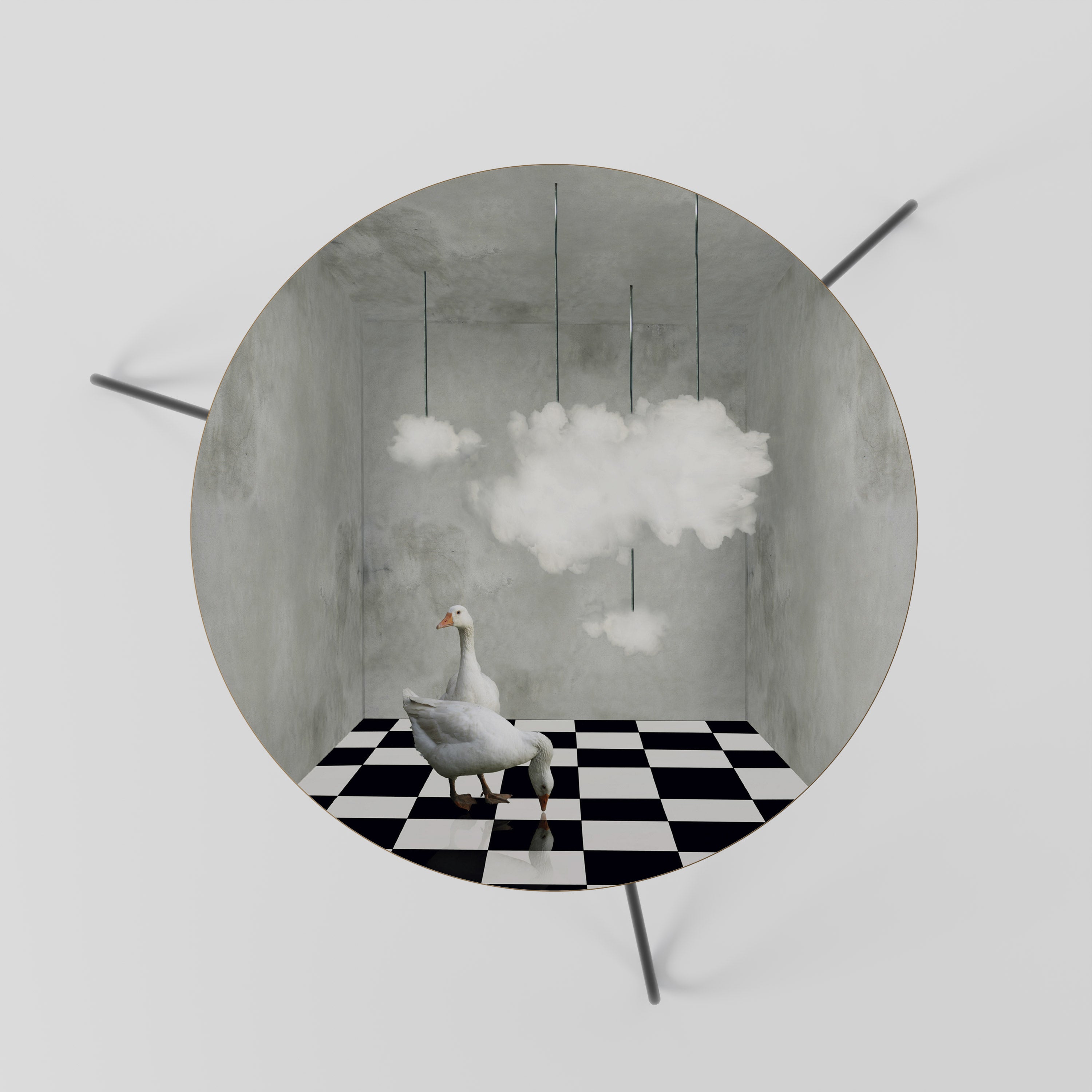 CHESS CLOUD SWAN Coffee Table 60