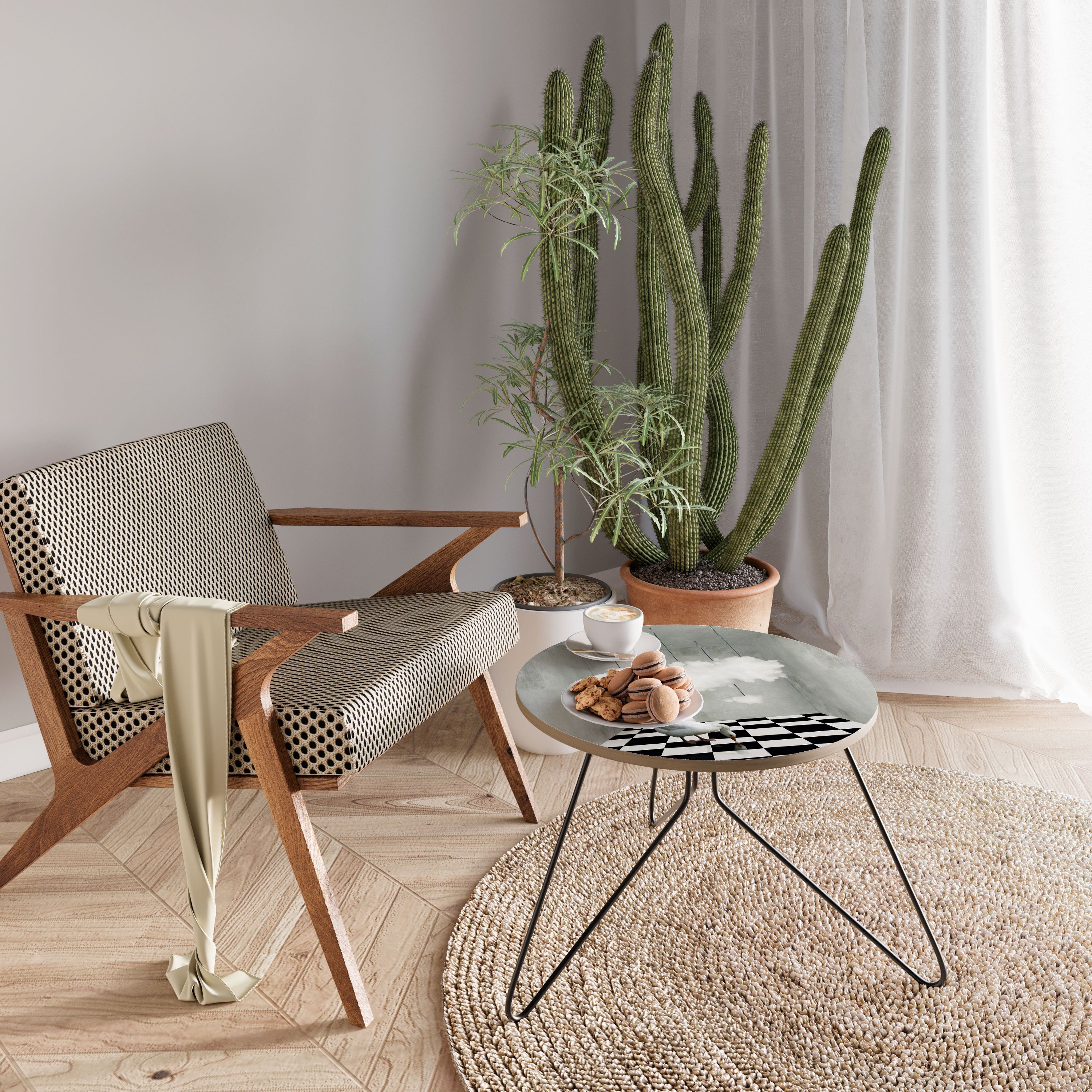 CHESS CLOUD SWAN Coffee Table 60