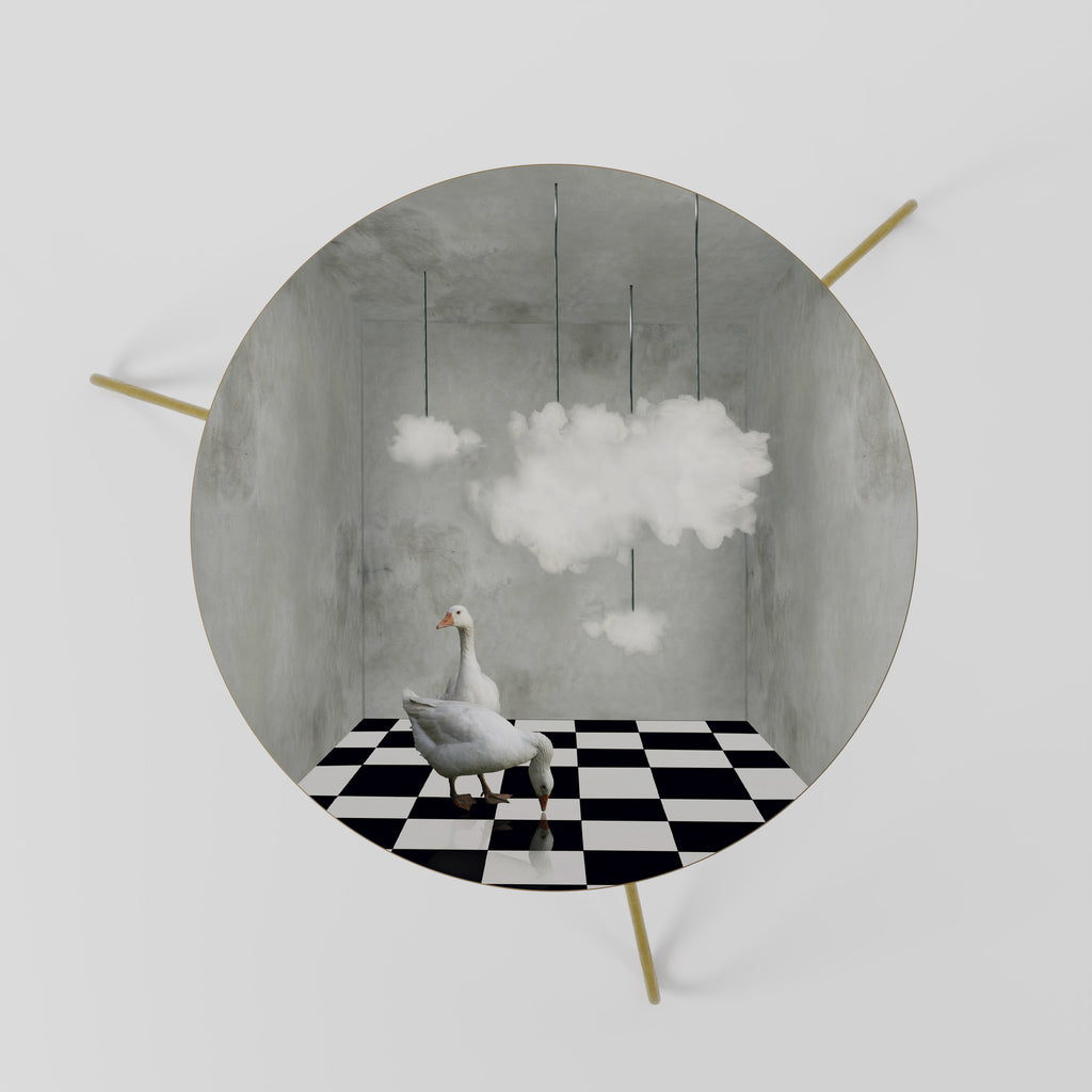 CHESS CLOUD SWAN Coffee Table 60