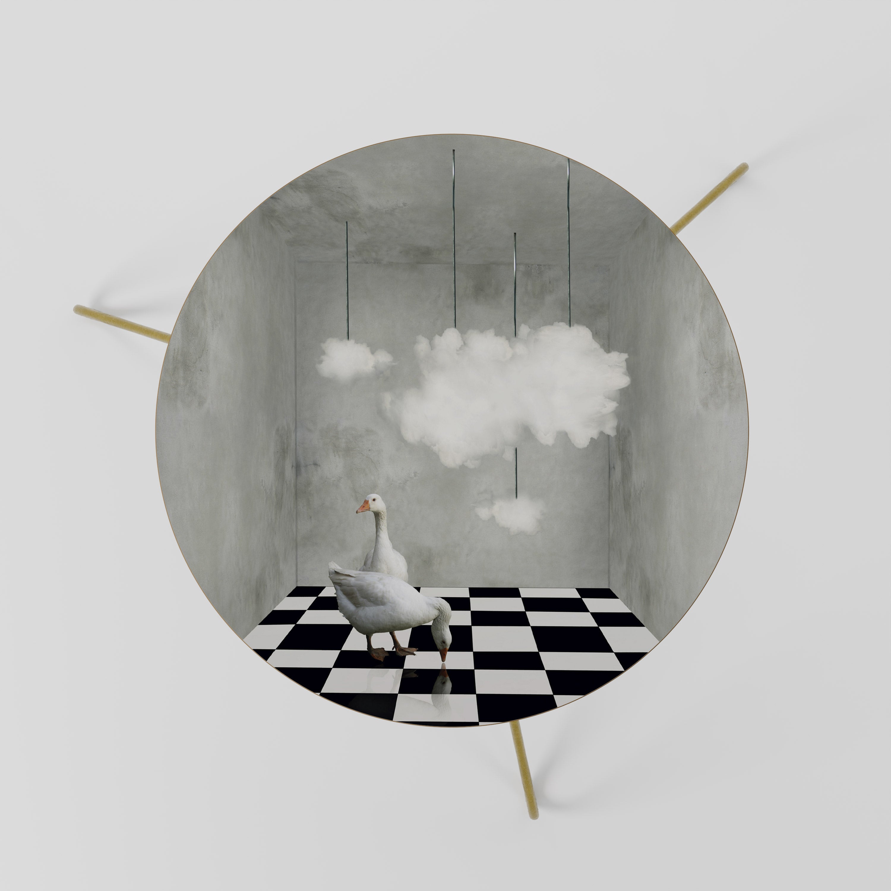 CHESS CLOUD SWAN Coffee Table 60