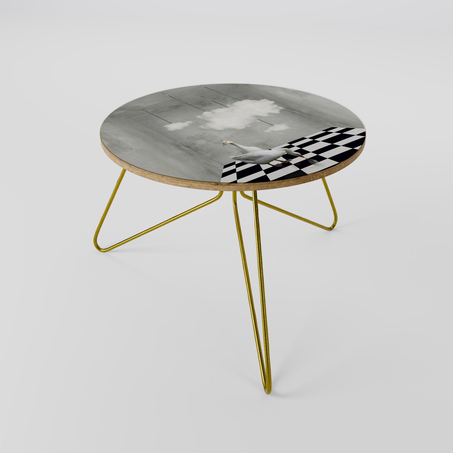 CHESS CLOUD SWAN Mesa de centro