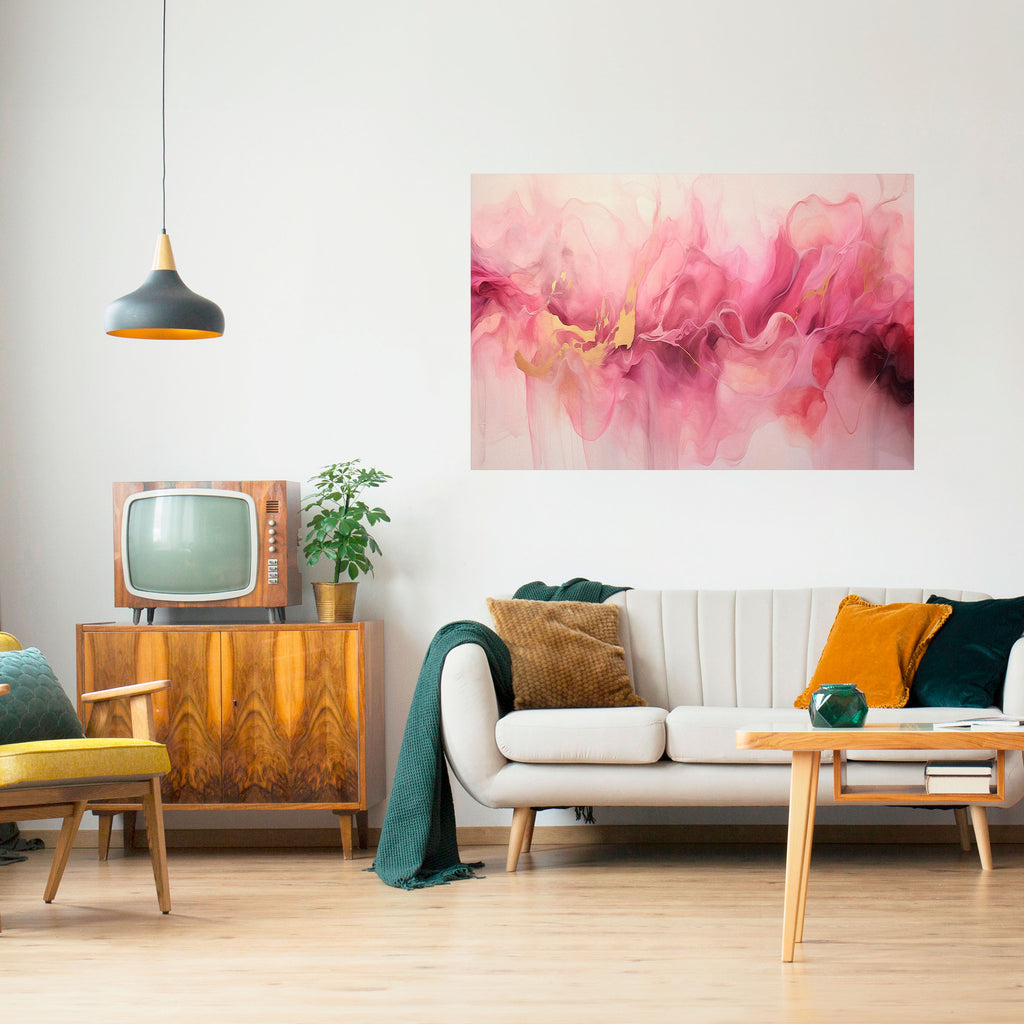 Póster horizontal autoadhesivo EUFORIA IMPRESIONISTA