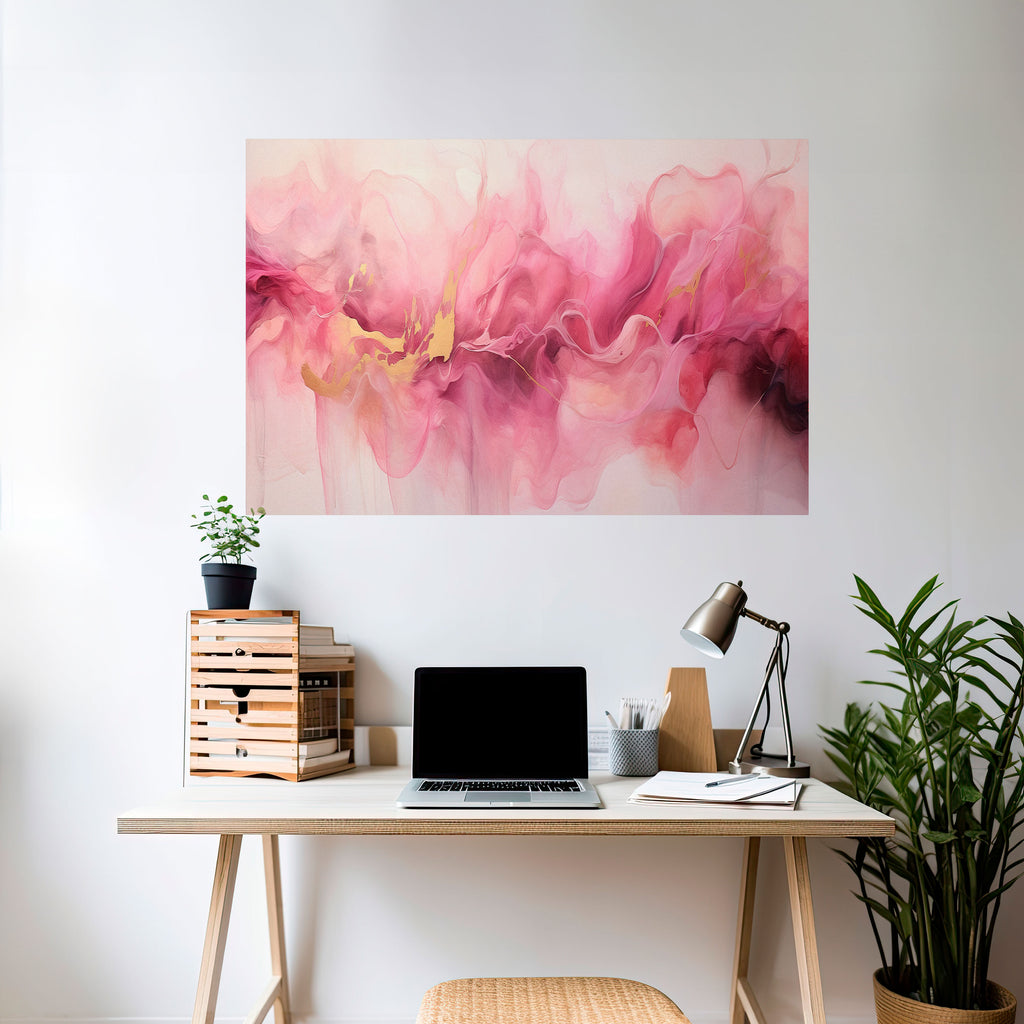 Póster horizontal autoadhesivo EUFORIA IMPRESIONISTA