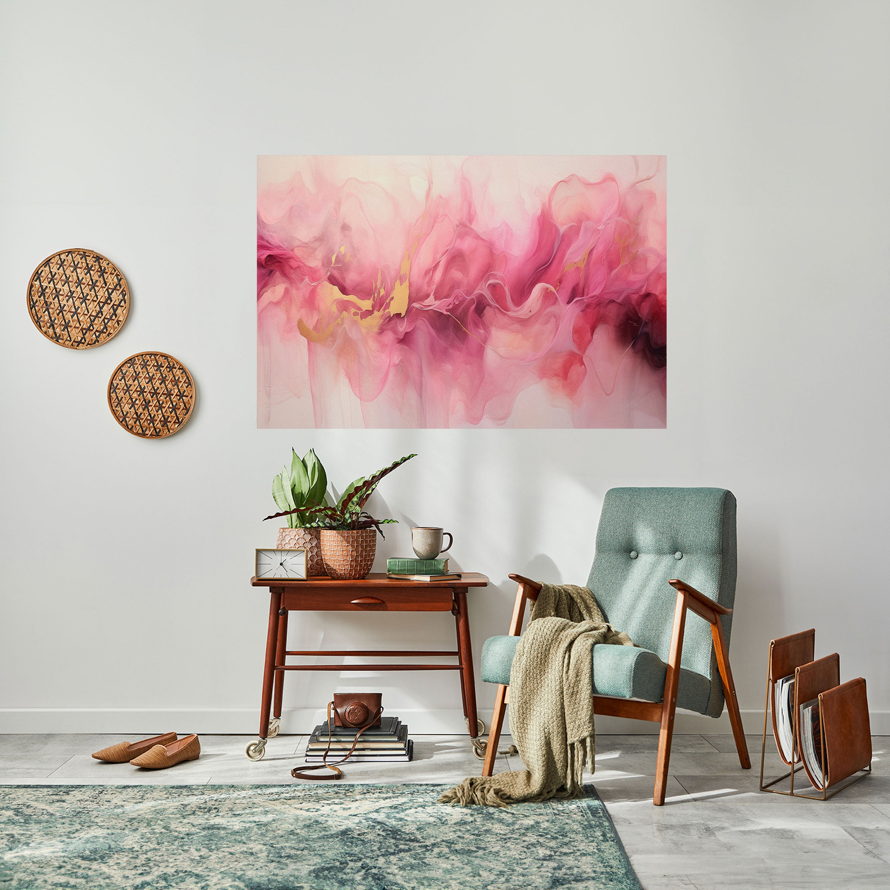 Póster horizontal autoadhesivo EUFORIA IMPRESIONISTA