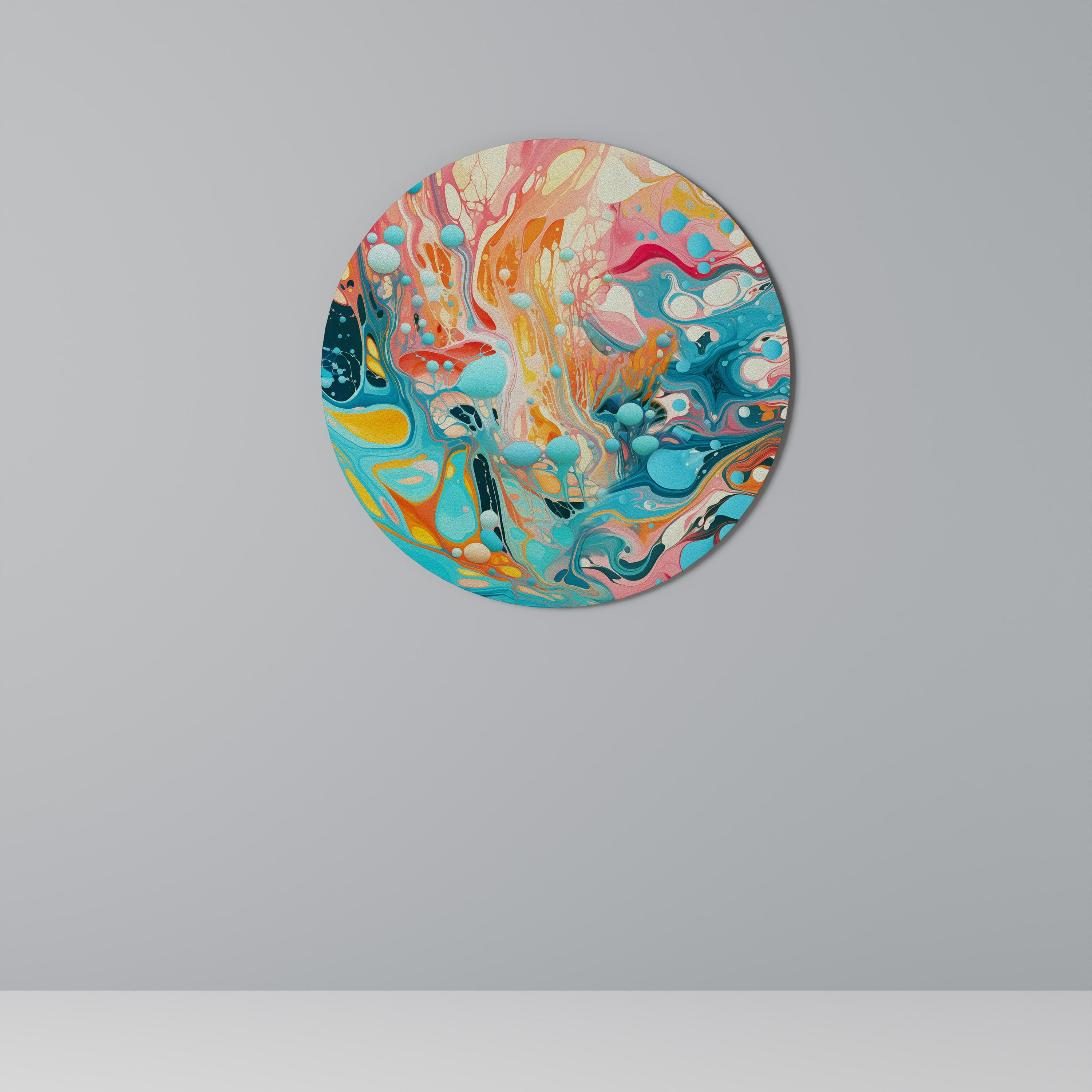 ARTISTIC ALCHEMY Round Wall Art