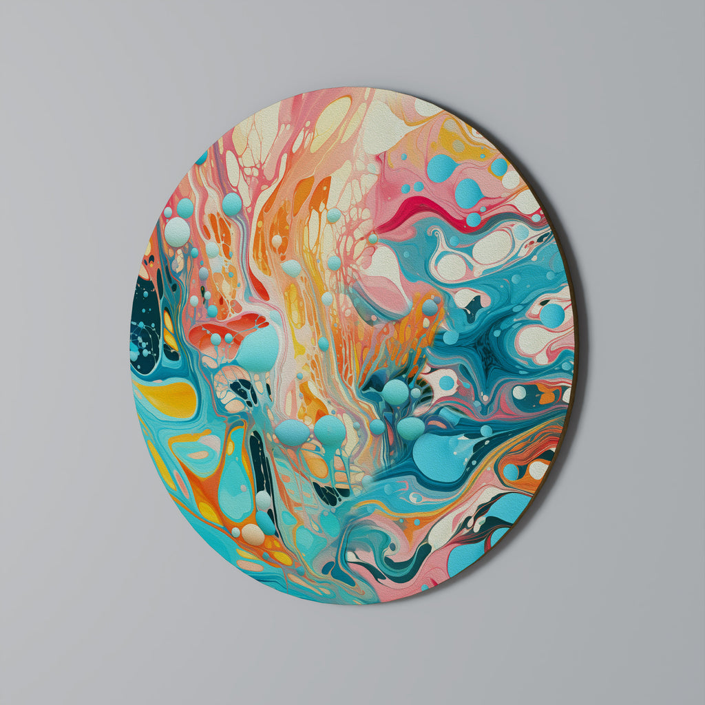 ARTISTIC ALCHEMY Round Wall Art