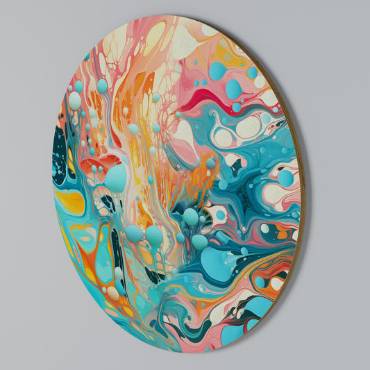 ARTISTIC ALCHEMY Arte de pared redondo