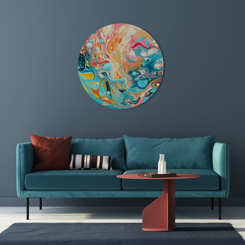 ARTISTIC ALCHEMY Round Wall Art