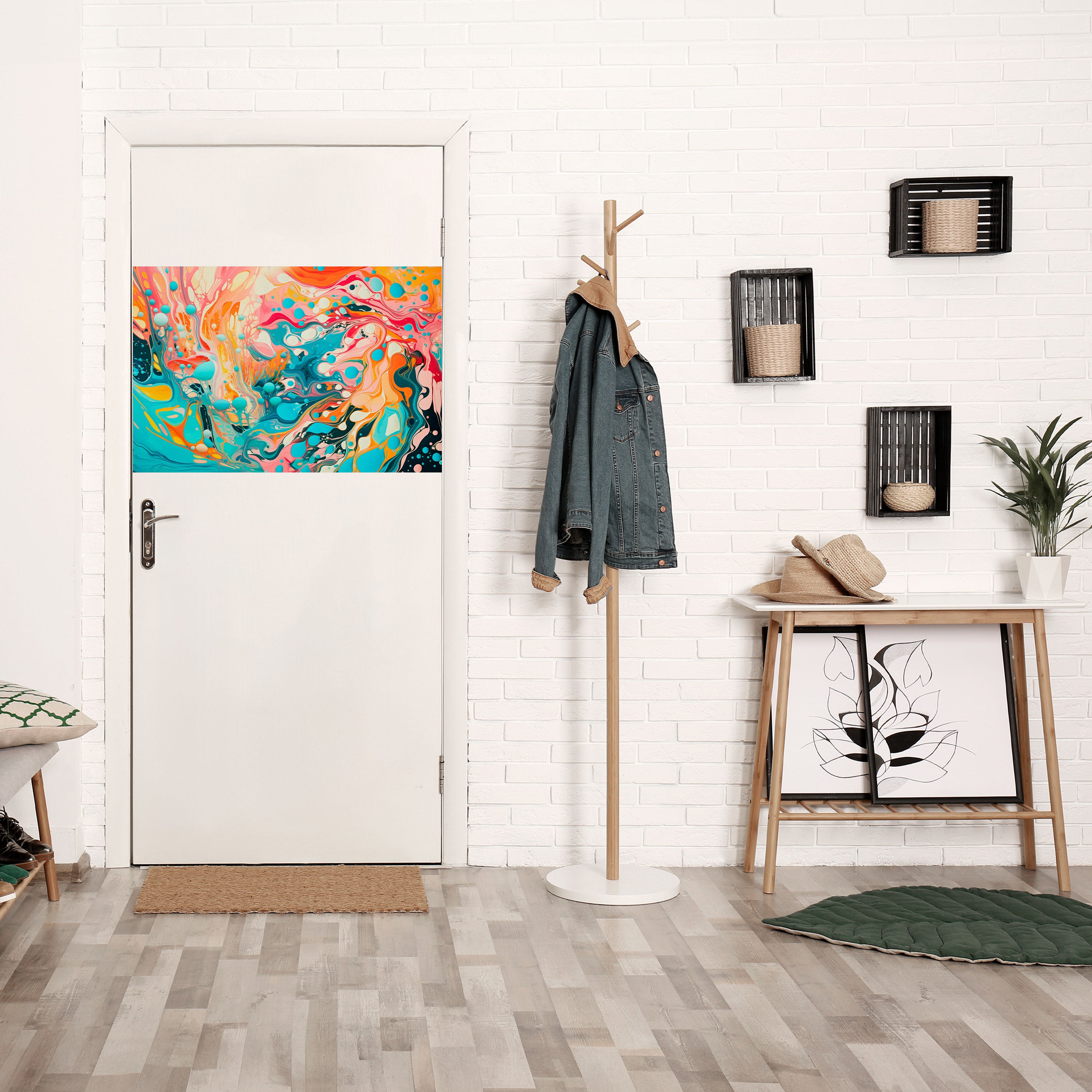 ARTISTIC ALCHEMY Peel and Stick Horizontal Poster