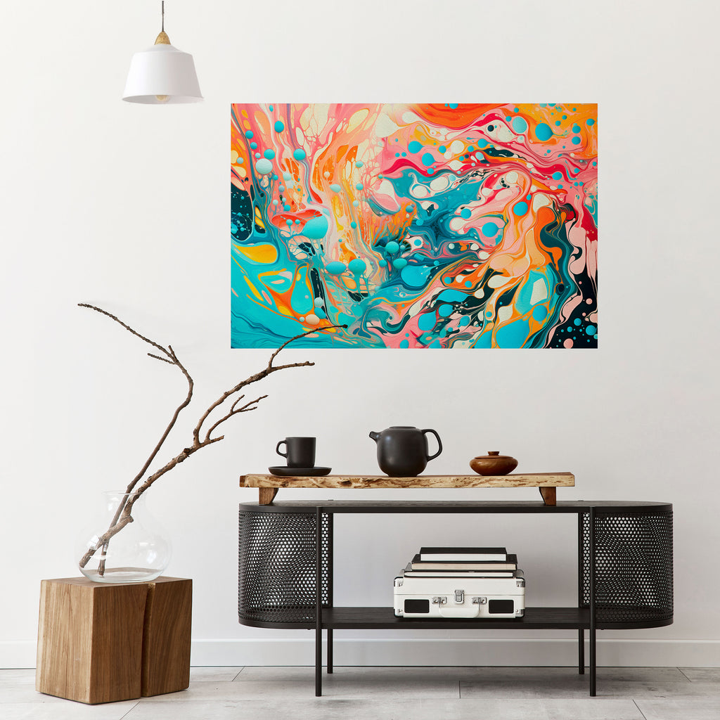 ARTISTIC ALCHEMY Peel and Stick Horizontal Poster