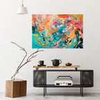 ARTISTIC ALCHEMY Peel and Stick Horizontal Poster