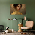 ETHEREAL ECOUNTER Peel and Stick Horizontal Poster