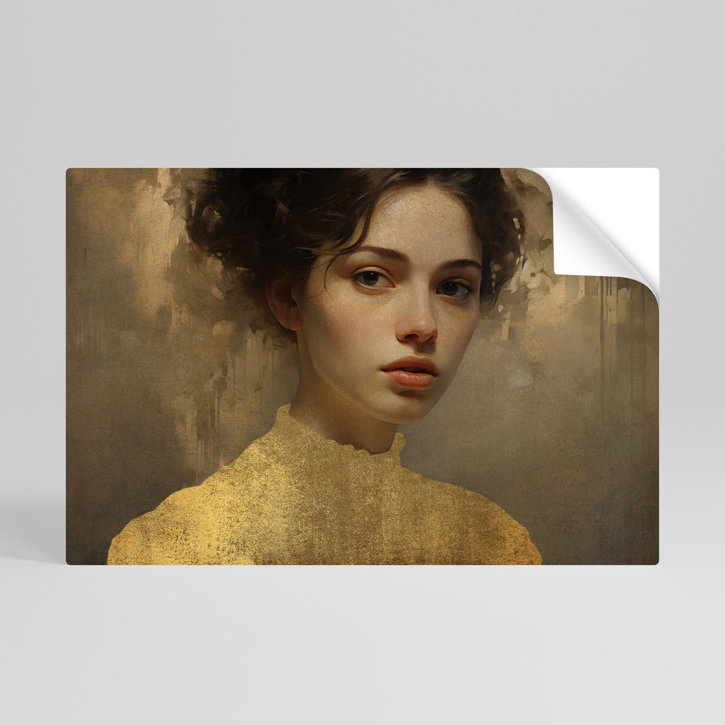 ENCUENTRO ETERNO Póster horizontal autoadhesivo