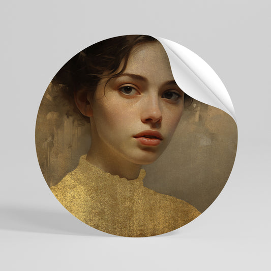 ETHEREAL ECOUNTER Vinilo adhesivo redondo