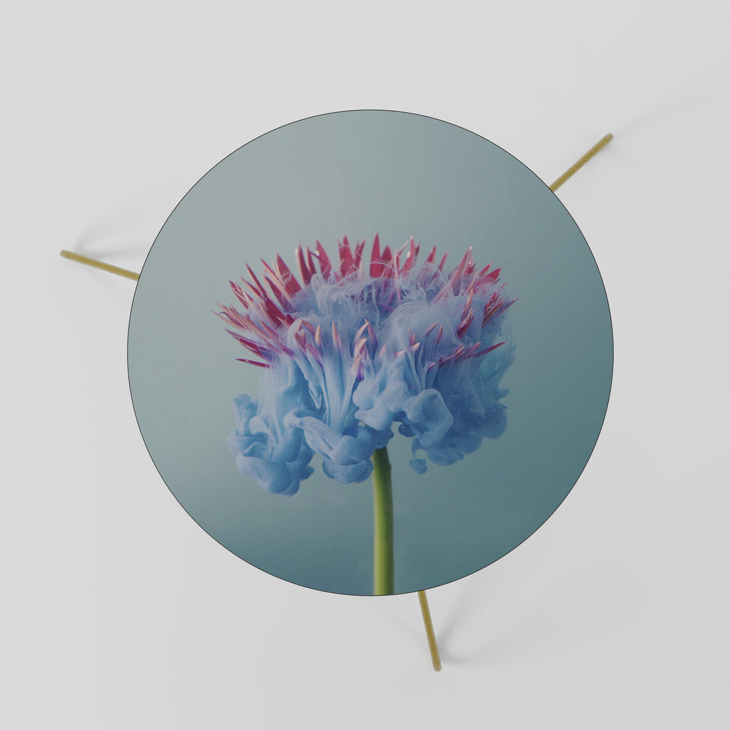 MISTY BLUE EXPLOSION Coffee Table 60