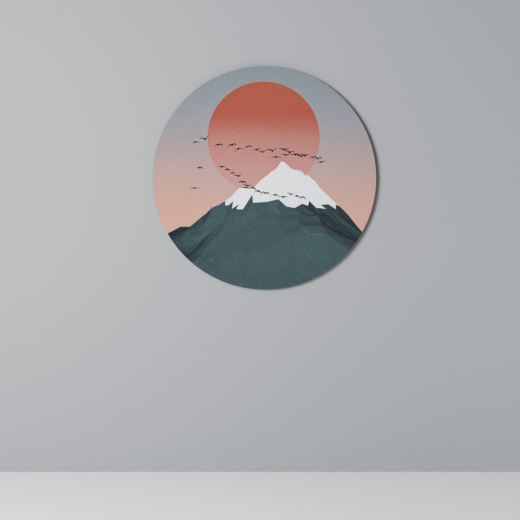 SKYWARD SYMPHONY Round Wall Art