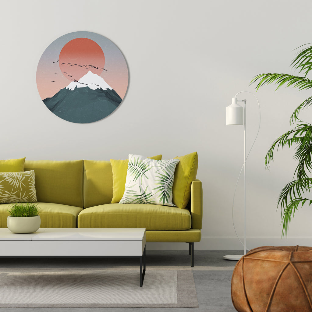 SKYWARD SYMPHONY Round Wall Art