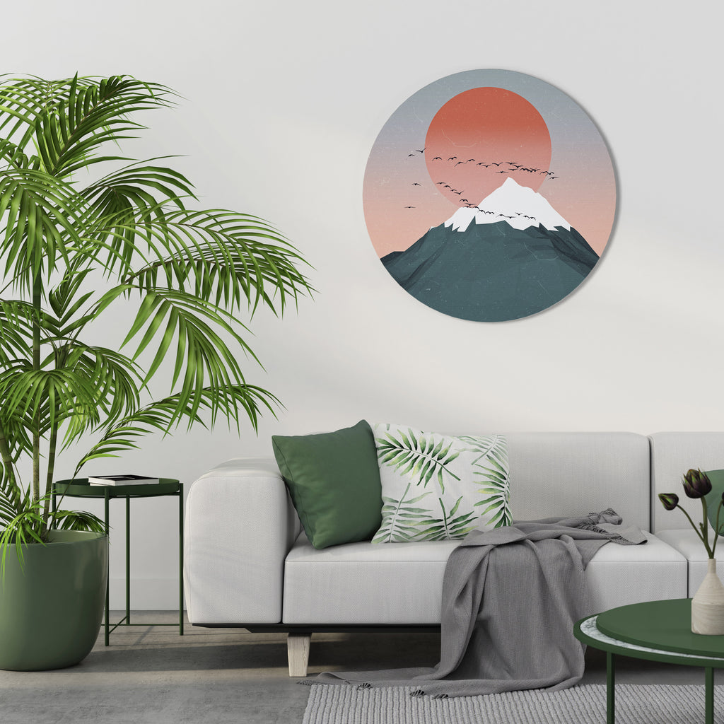 SKYWARD SYMPHONY Round Wall Art