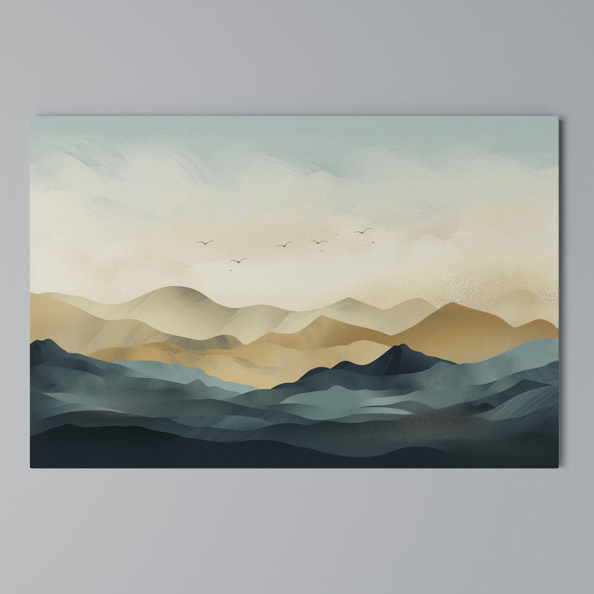 MOUNTAIN MELODY Cuadro en lienzo horizontal