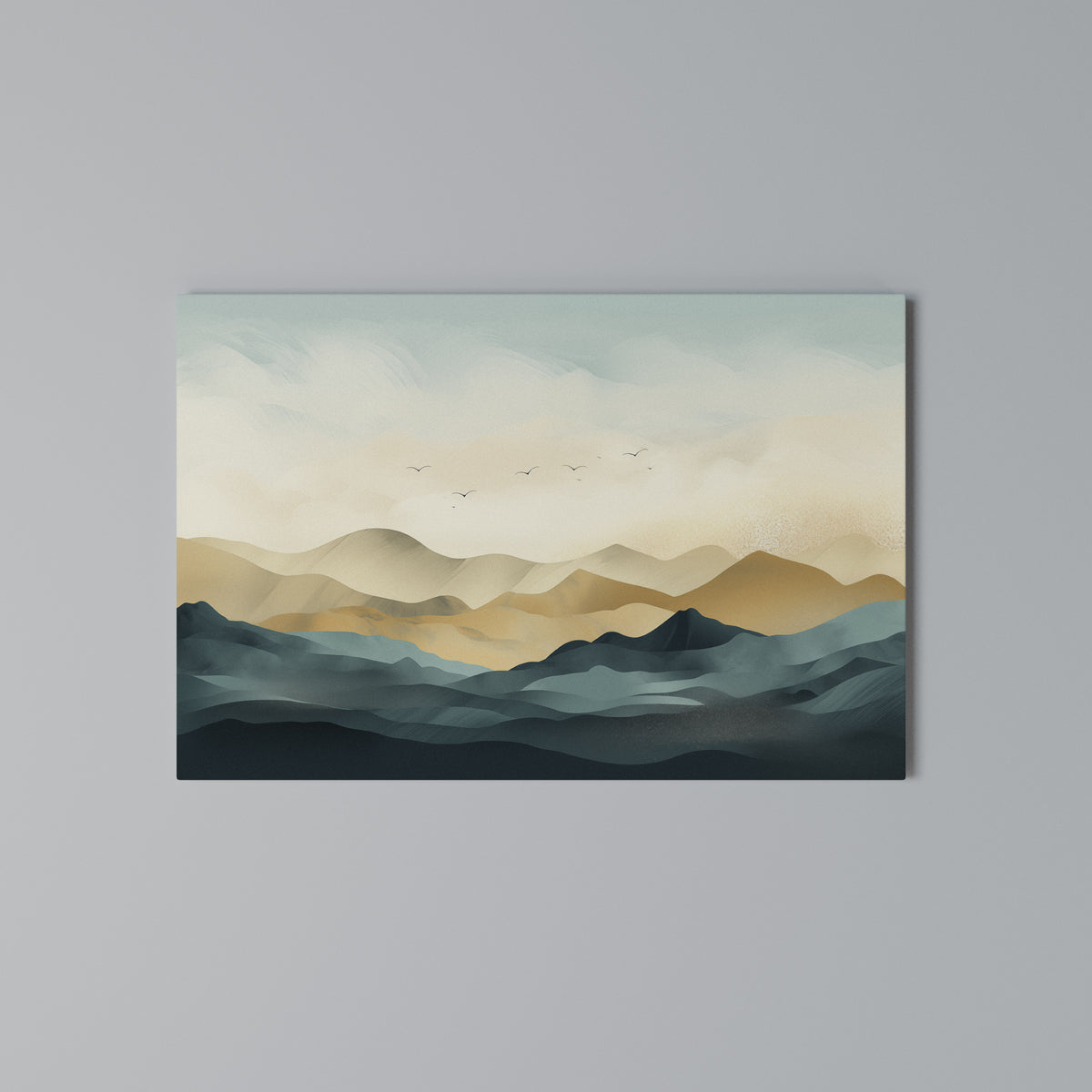 MOUNTAIN MELODY Cuadro en lienzo horizontal