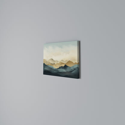 MOUNTAIN MELODY Cuadro en lienzo horizontal