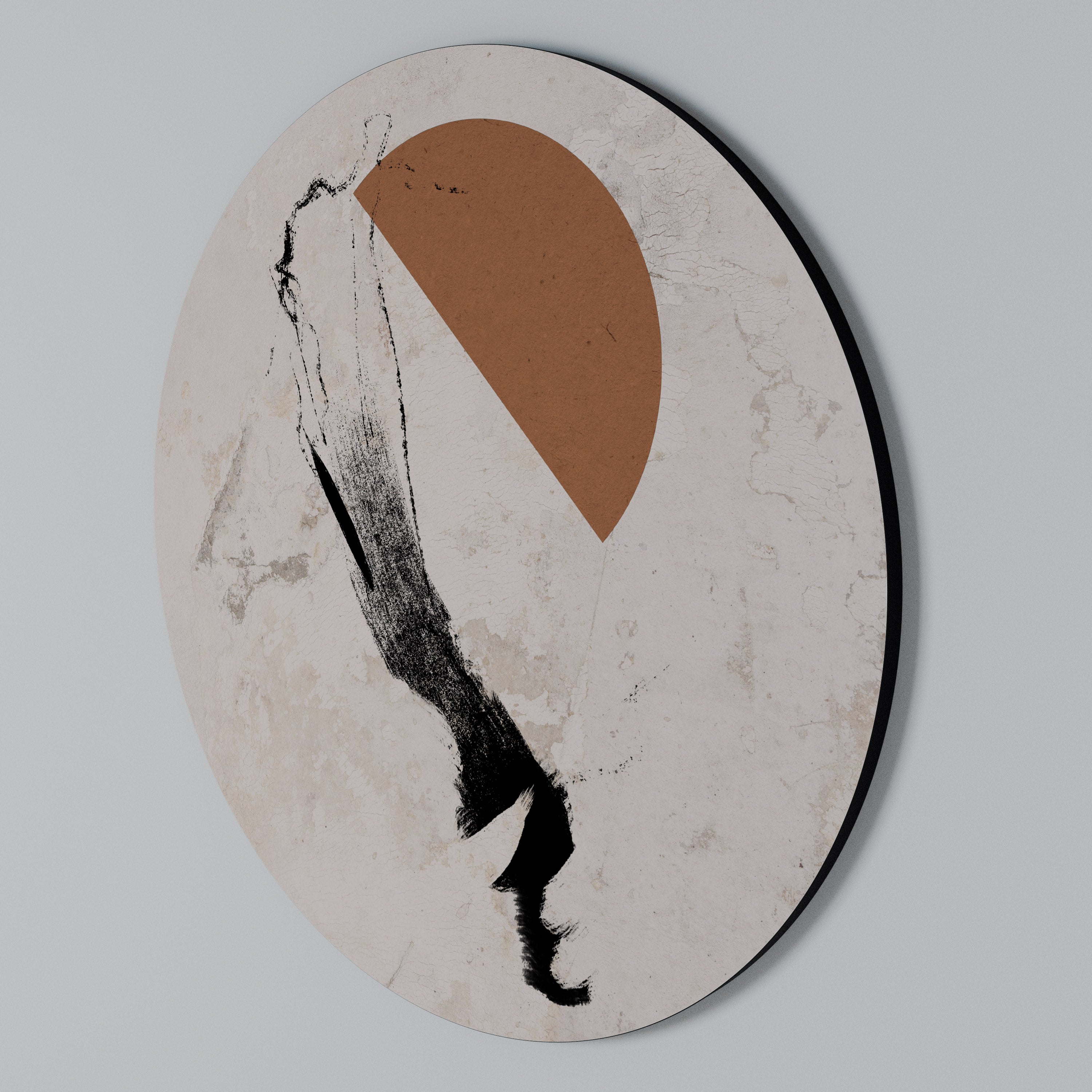 SHADOWS OF IMAGINATION Round Wall Art