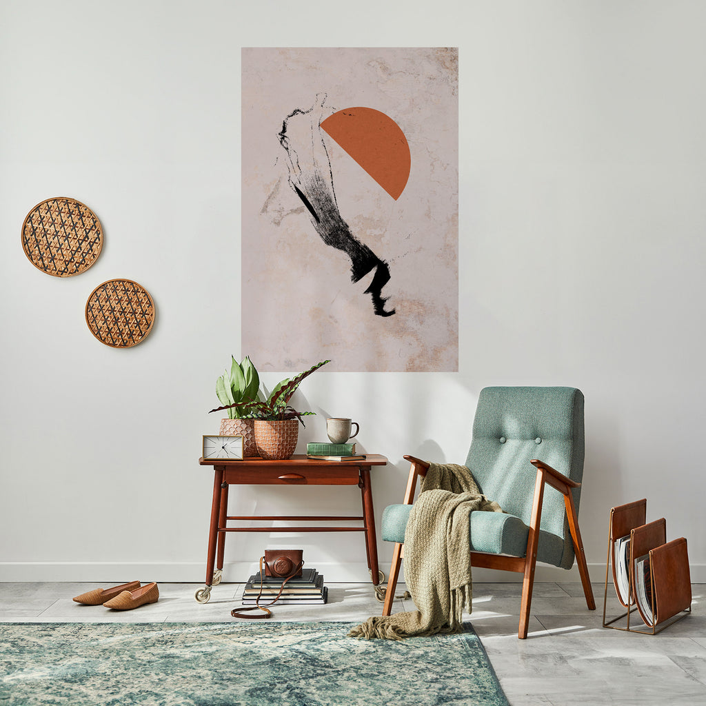 SHADOWS OF IMAGINATION Peel and Stick Vertical Poster