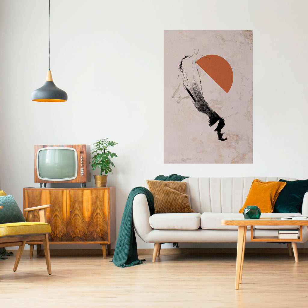 SHADOWS OF IMAGINATION Peel and Stick Vertical Poster