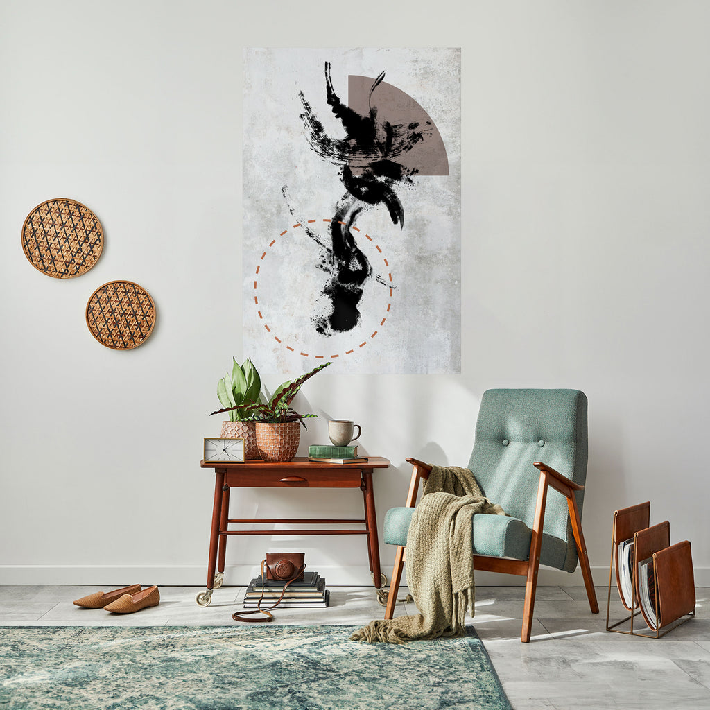 STAINS OF INTROSPECTION Peel and Stick Vertical Poster