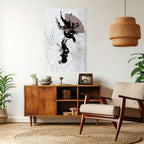 STAINS OF INTROSPECTION Peel and Stick Vertical Poster