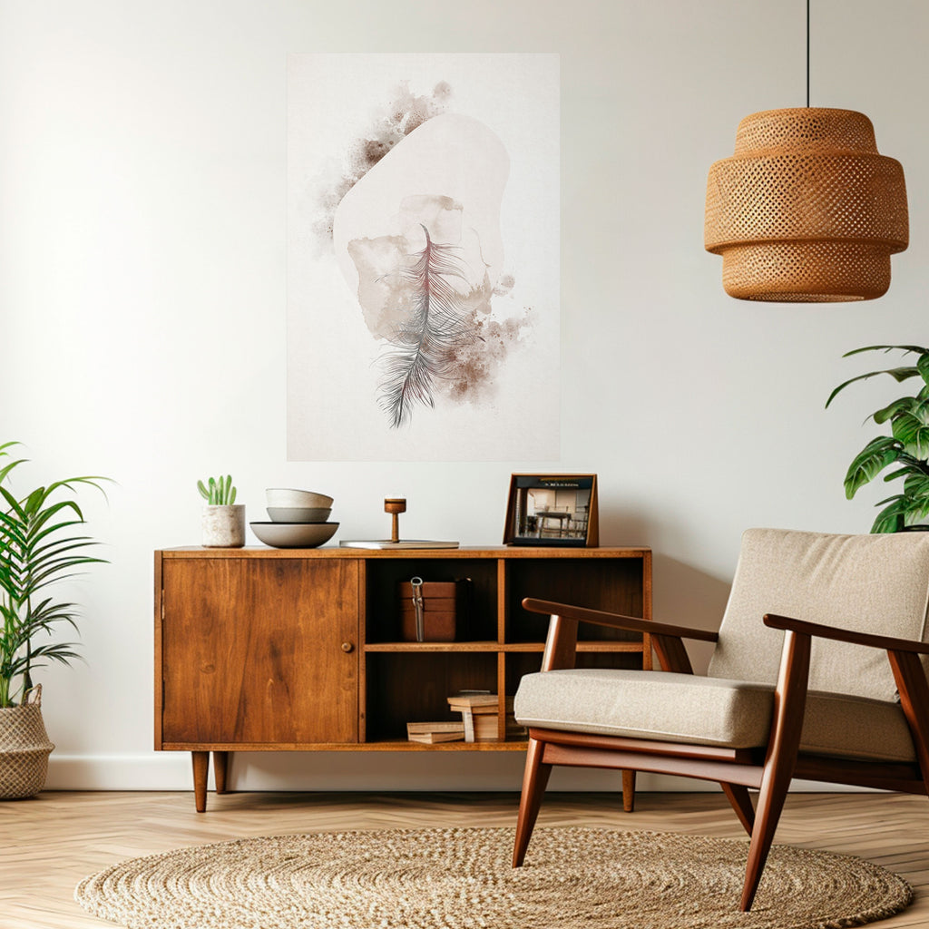 CHARMING DELICACY Peel and Stick Vertical Poster