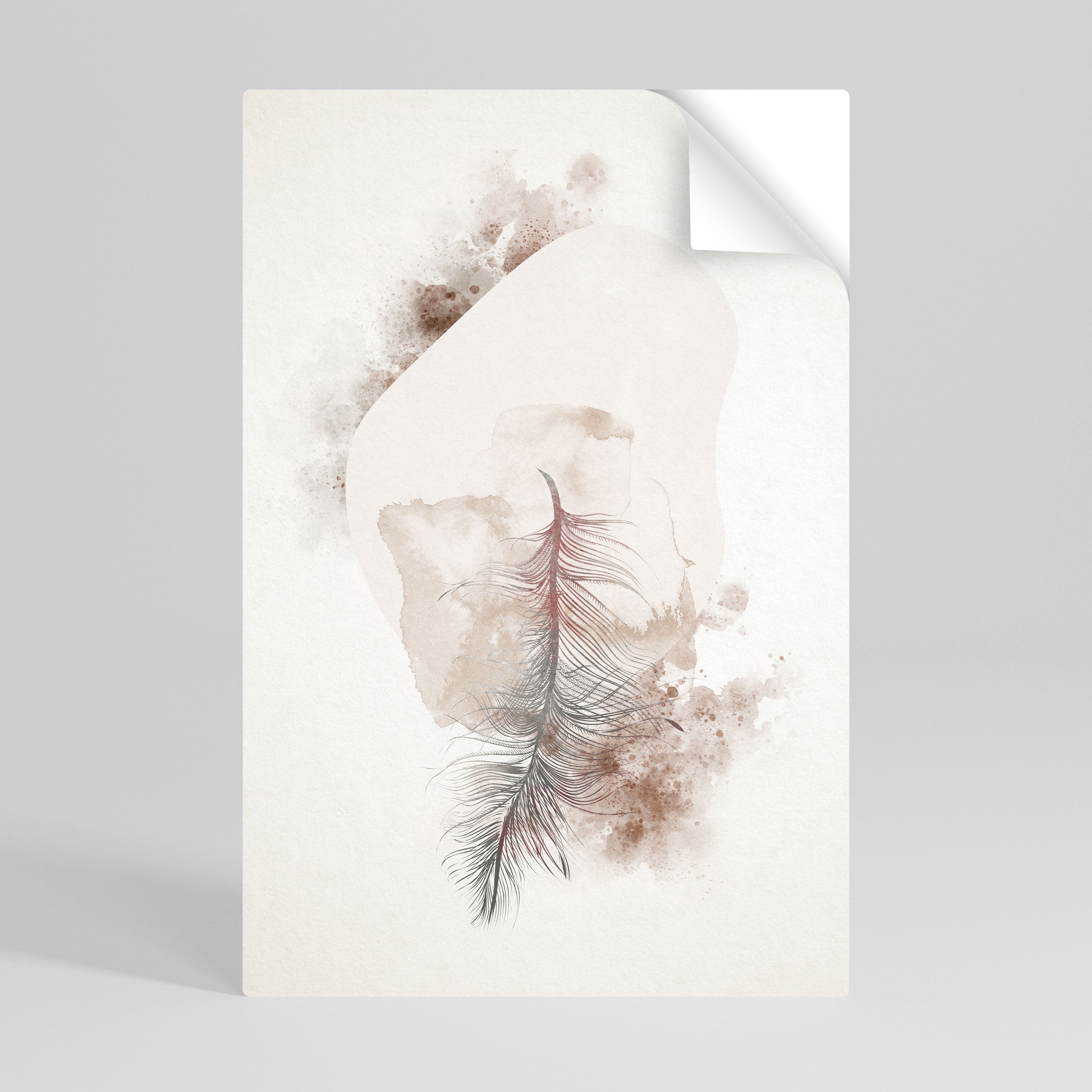 CHARMING DELICACY Peel and Stick Vertical Poster