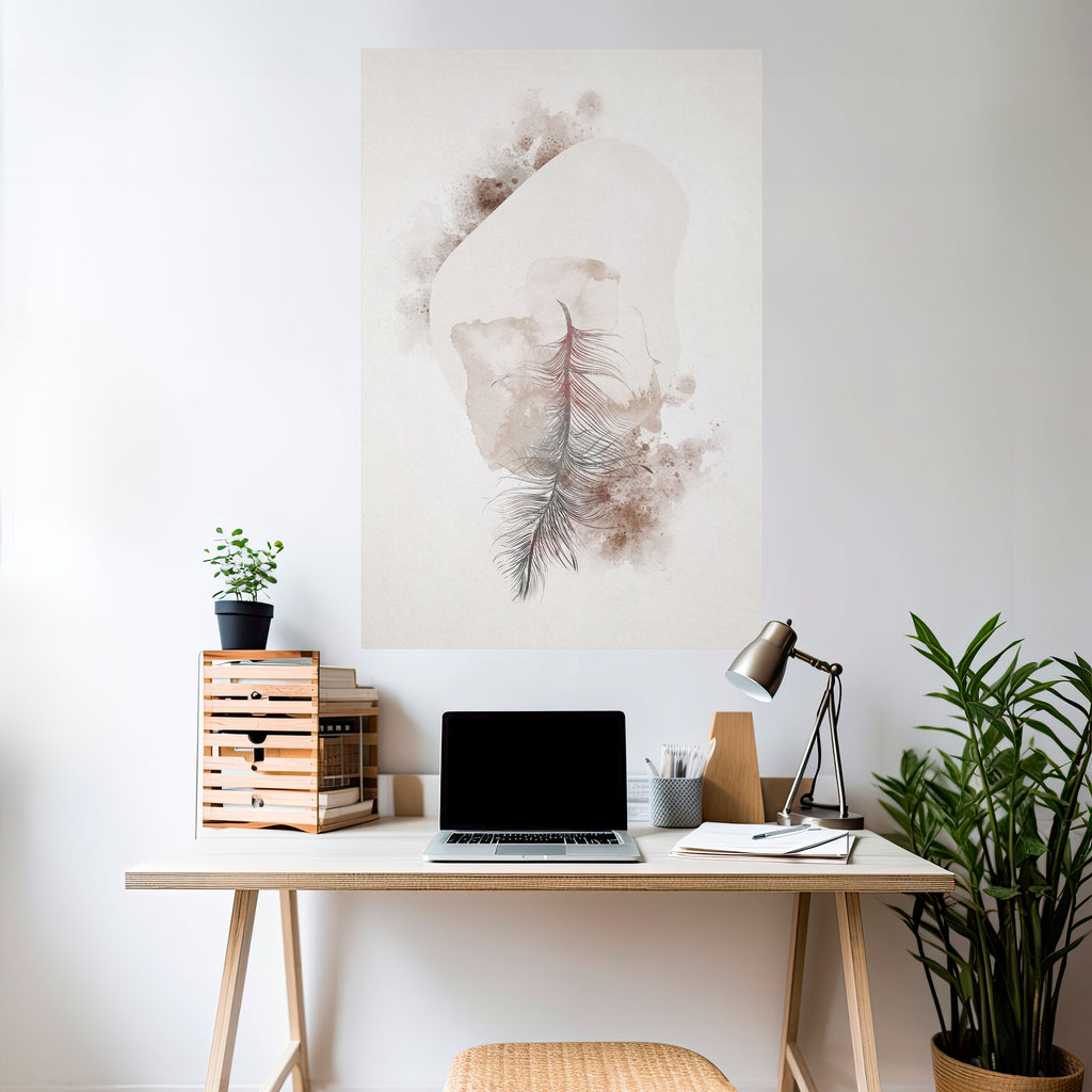 CHARMING DELICACY Peel and Stick Vertical Poster