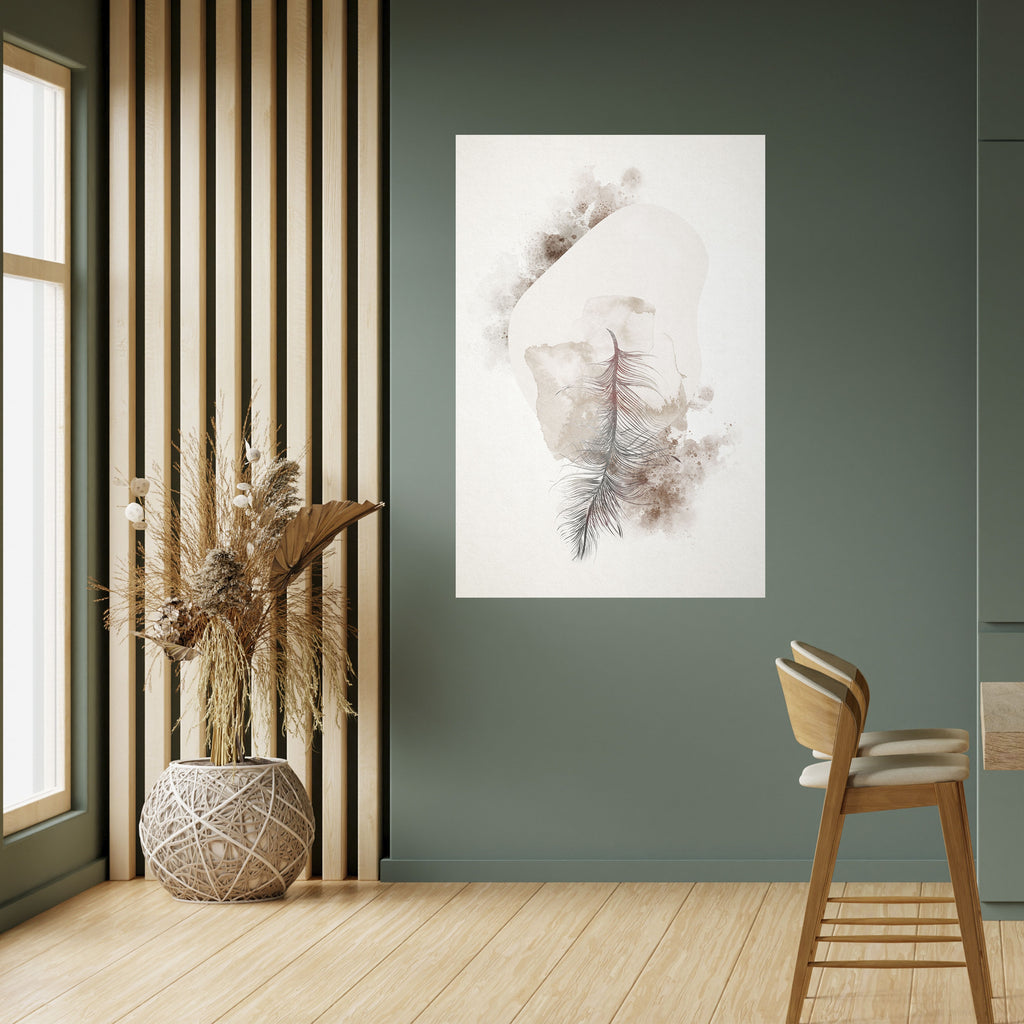 CHARMING DELICACY Peel and Stick Vertical Poster